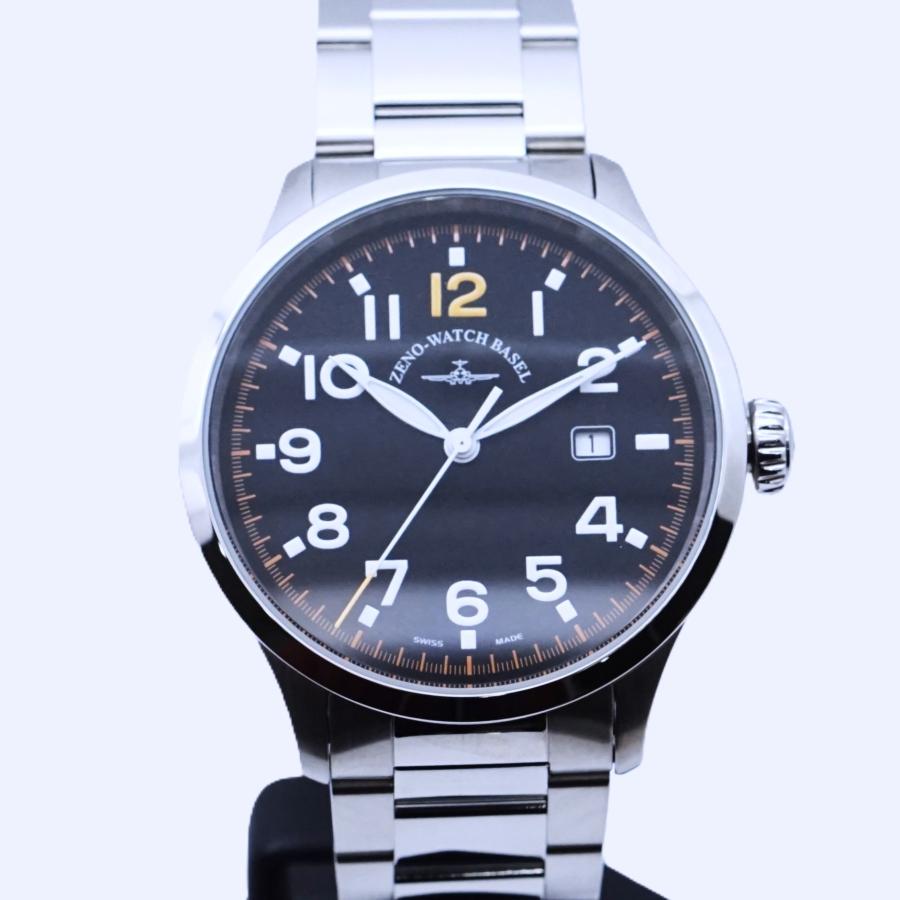 ZENO-WATCH BASEL ゼノウォッチ 6302Q-M (OR) パイロット