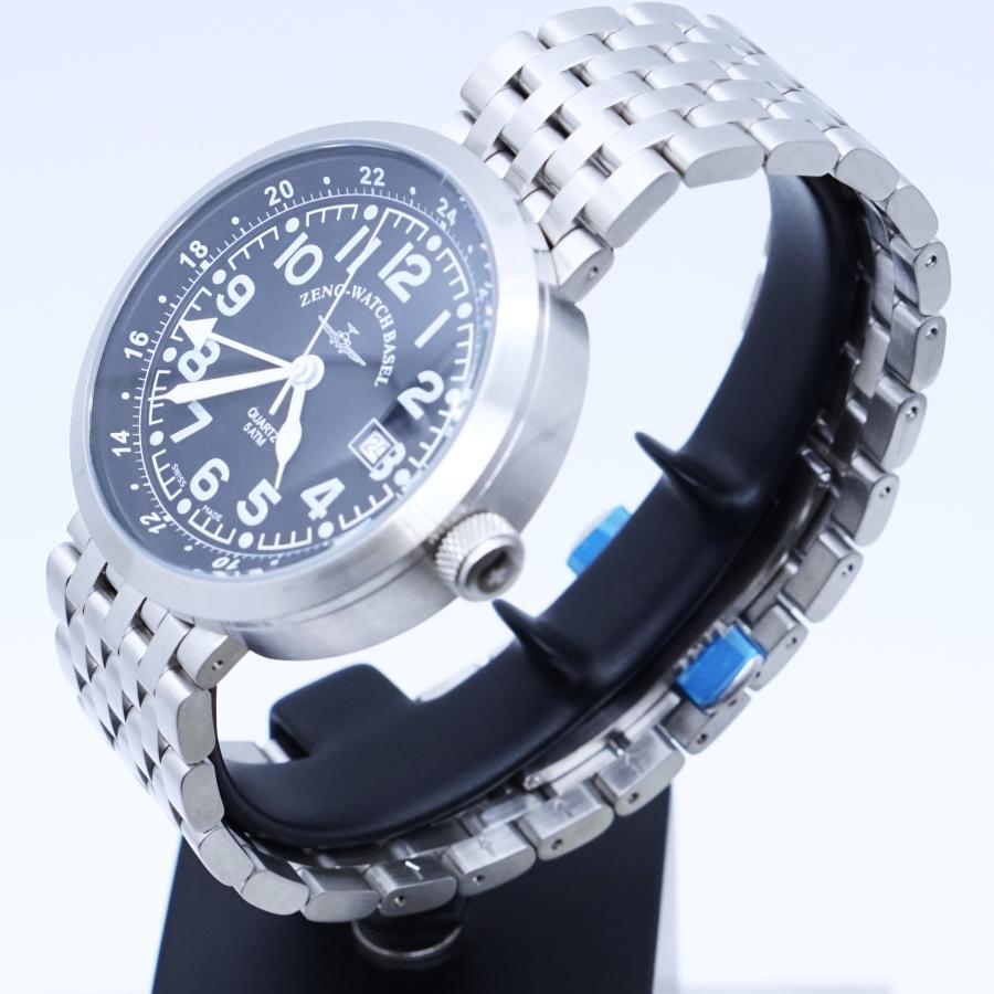 ZENO-WATCH BASEL ゼノウォッチ B554Q-GMT-a1 M (WH) パイロット