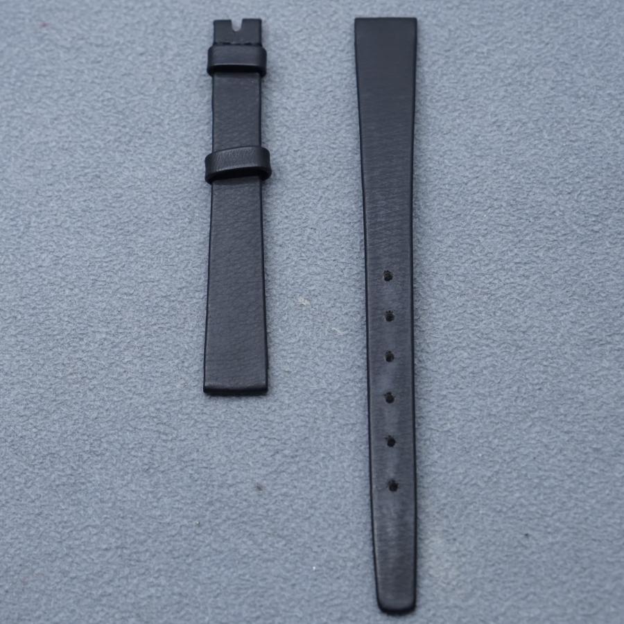 ロンジン LONGINES 純正 10mm カーフ ブラック 尾錠なし 時計バンド