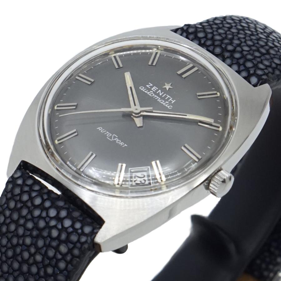 ZENITH（ゼニス） 1970年代 自動巻き Cal.2552PC グレー文字盤