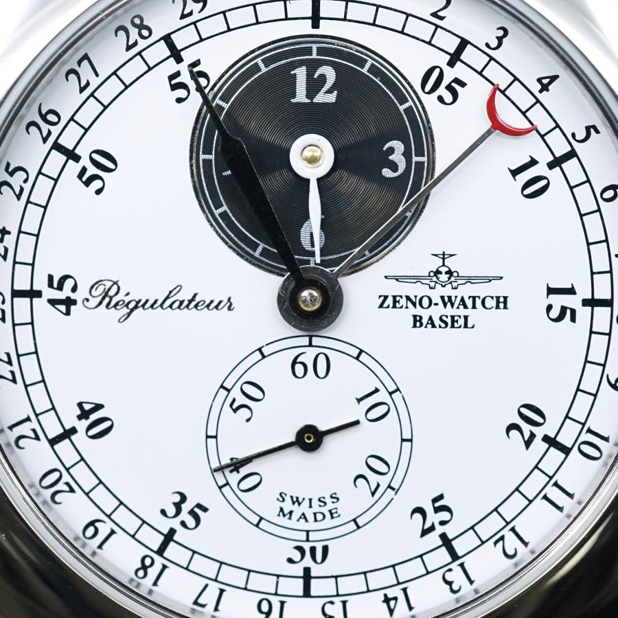 ZENO-WATCH（ゼノウォッチ） レギュレーター メンズ Ref.400WH 手巻き