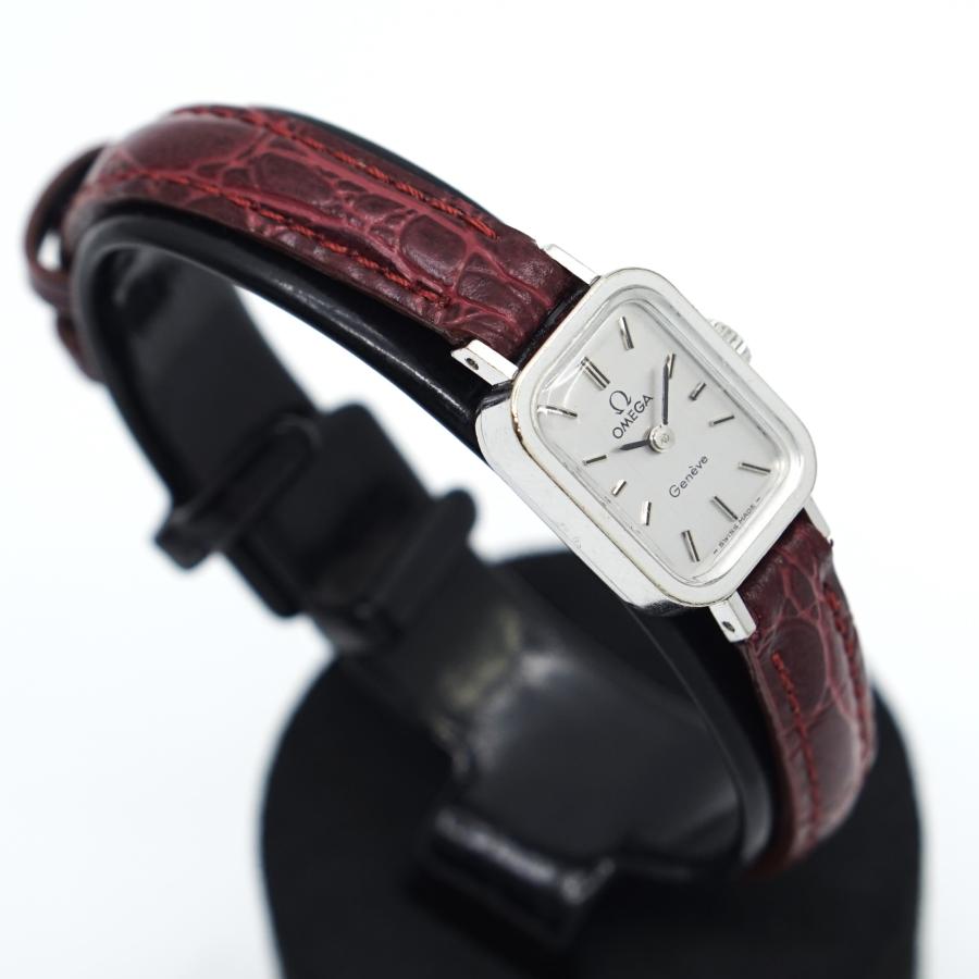 OMEGA（オメガ） ジュネーブ 手巻き OH済み 1年保証 シルバー OMEGA