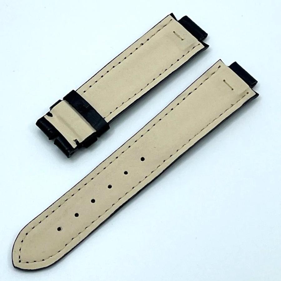 ルイヴィトン タンブール レザーバンド LOUISVUITTON ブラック 社外品