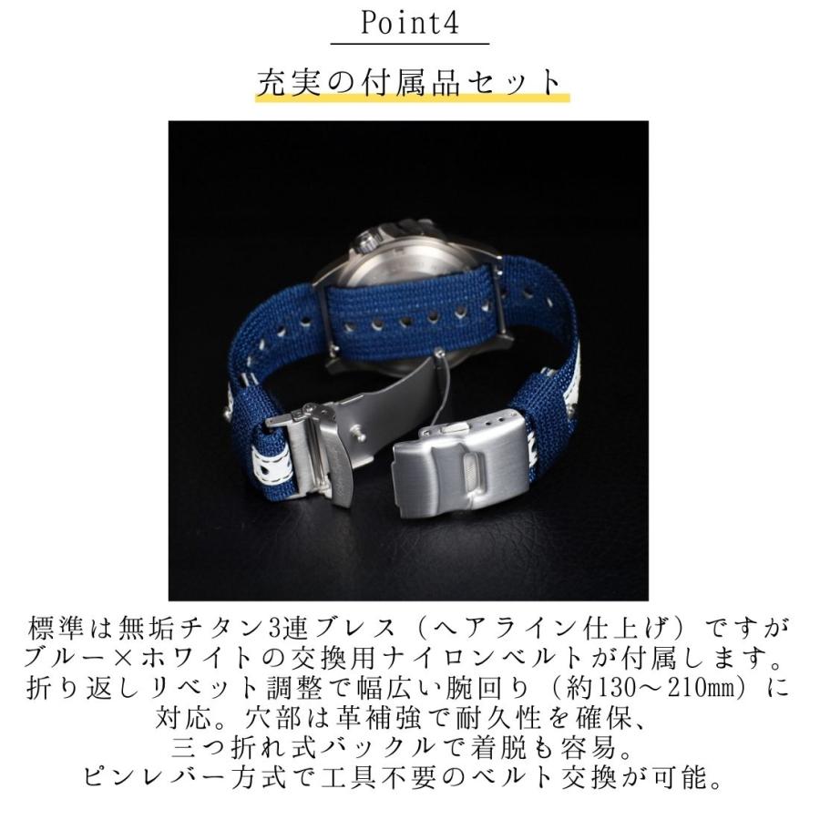 ＼11/29販売開始／正規品 限定300 ケンテックス ブルーインパルス チタンソーラー T-4 30周年記念 自衛隊 腕時計 JSDF KENTEX titanium Solar ブルー S815M-07の画像