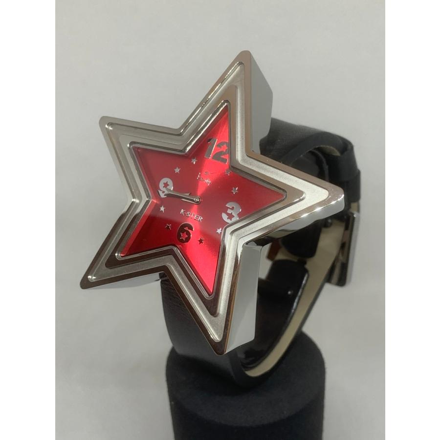 ケースター 腕時計 クォーツ 星 星形 星座 スター K-STER SV-RED-BK