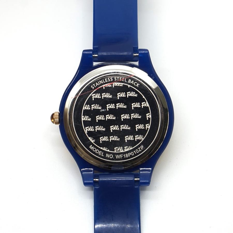 Folli Follie（フォリフォリ） WF18P010ZPU-BL クォーツ ブルー