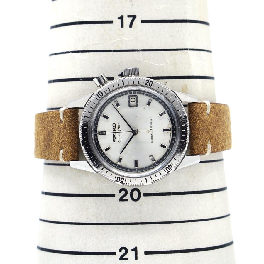 SEIKO chronograph 5717-8990　手巻き　メンズ腕時計 SEIKO セイコー ワンプッシュクロノグラフ 5717-8990 手巻き OH