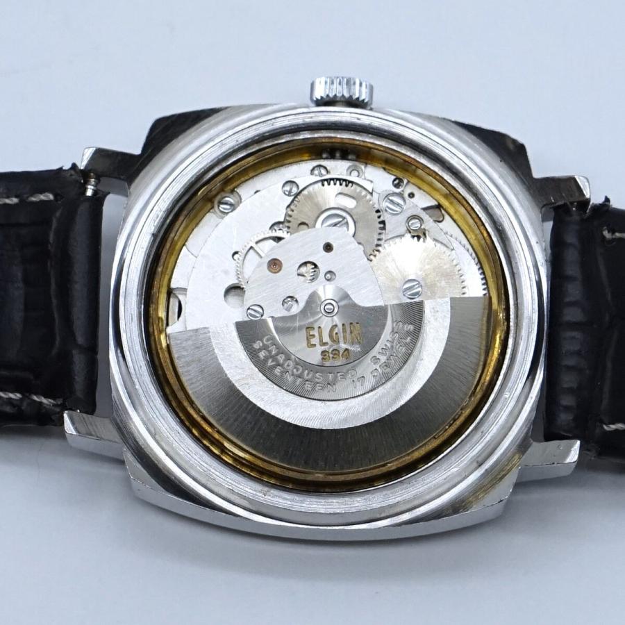 ELGIN（エルジン） 1970年代 自動巻き デイデイト メンズ腕時計 Ref