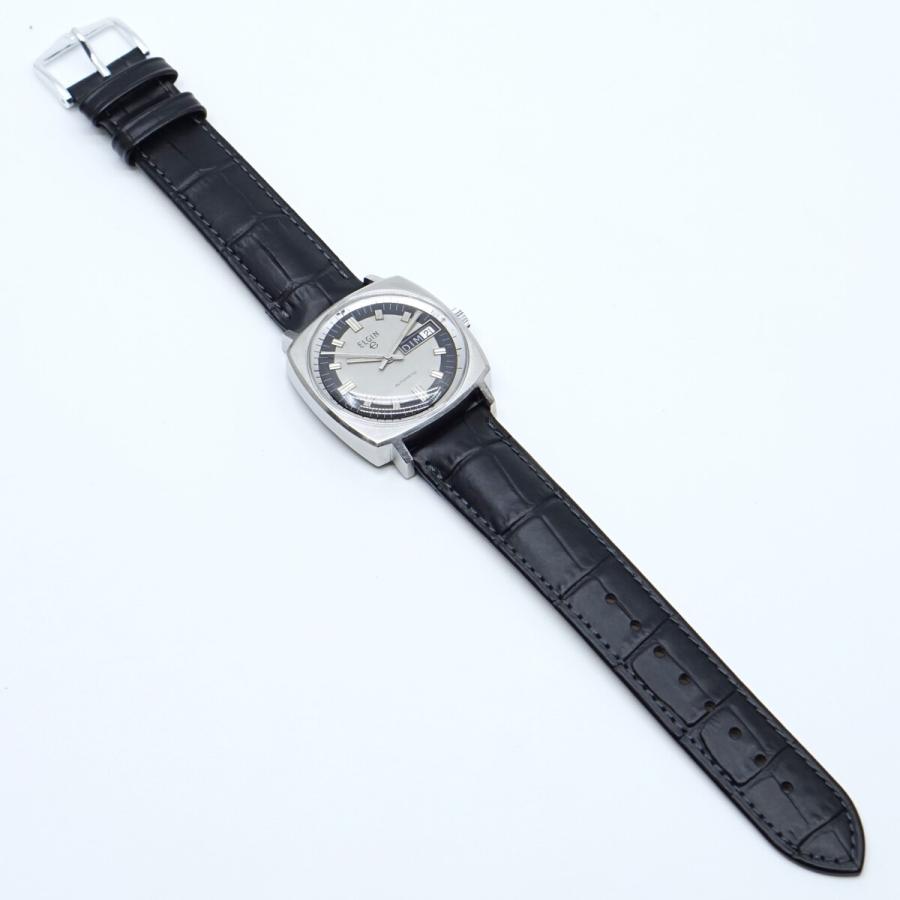 ELGIN（エルジン） 1970年代 自動巻き デイデイト メンズ腕時計 Ref