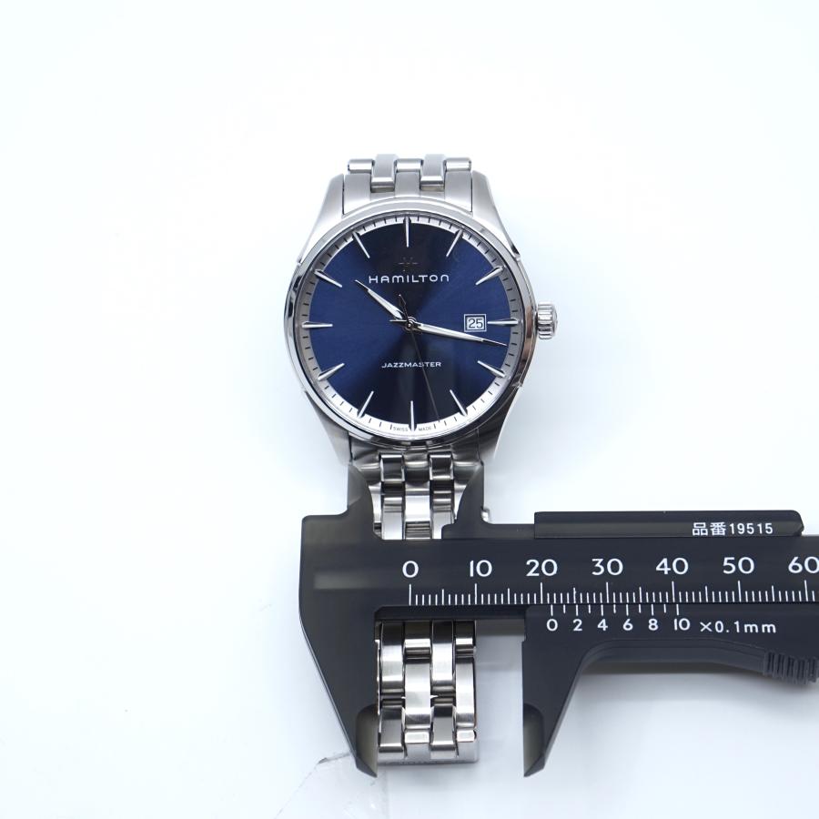 【値下げ可能】ハミルトン　ジャズマスター　ジェント　クォーツ　H324510 ジャズマスター Gent Quartz - ダイヤルカラー:ブルー