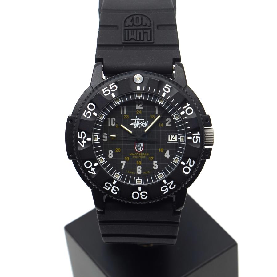 luminox ルミノックス　stussy Wネーム　navy seals ネイビーシールズ ルミノックス ネイビーシールズ×ステューシー