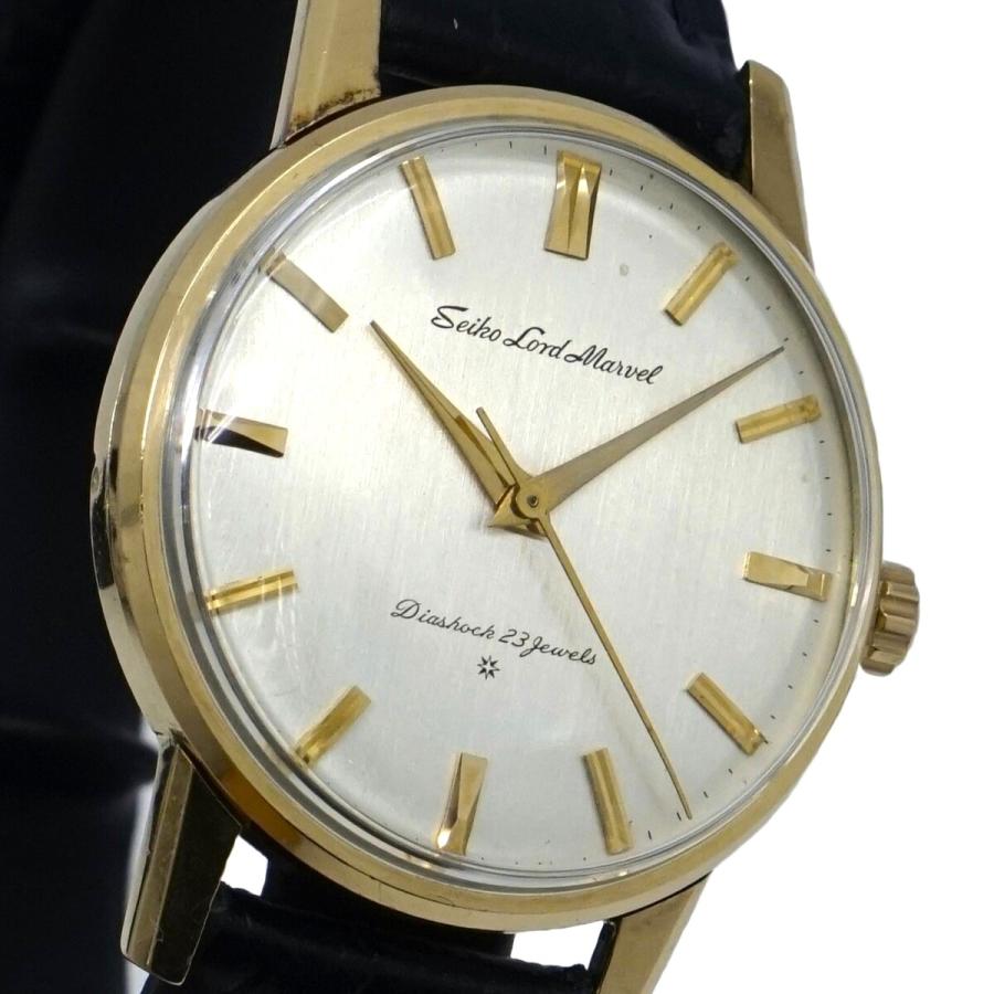 【大幅値下げ】SEIKO セイコー ロードマーベル 手巻時計 稼動 JA-0682| セイコー ロードマーベル 全数字 36000 5740C 23石 手巻き 裏
