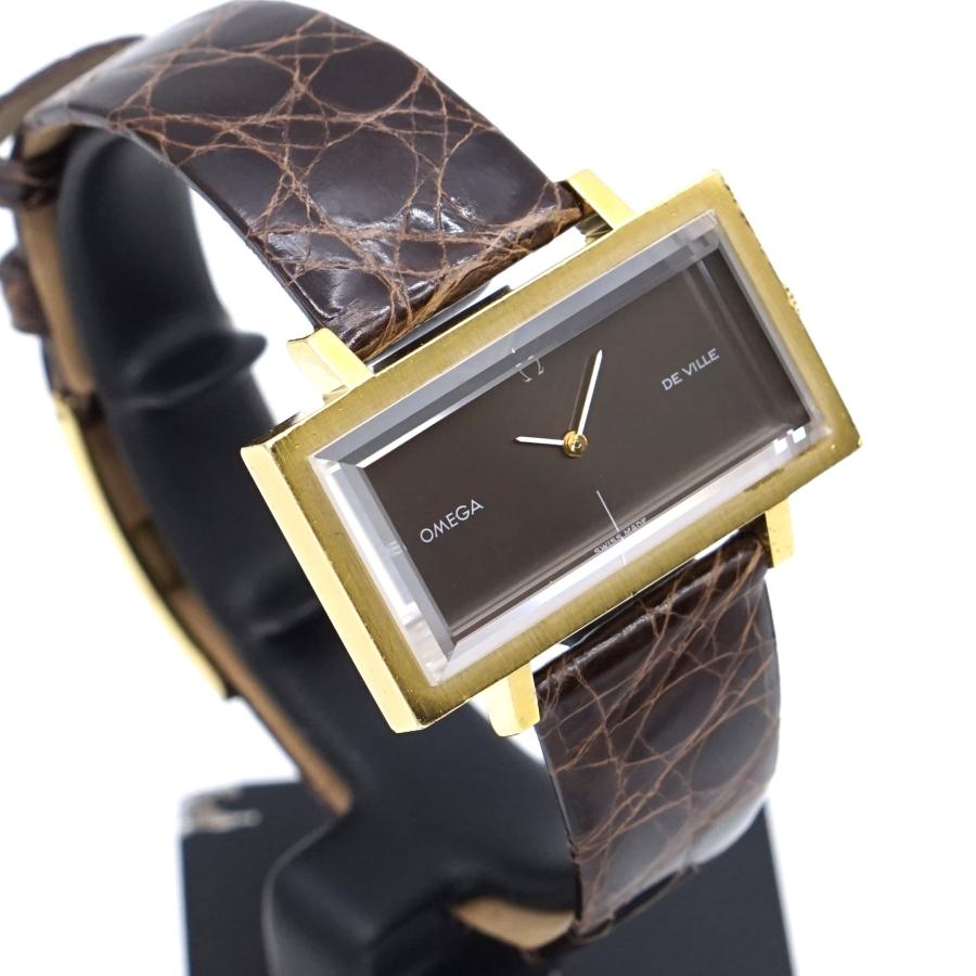 オメガ OMEGA デヴィル De Ville Ref.136.019 手巻き DE VILLE オメガ デヴィル メンズ 1973年製 Ref.511.0383 OH 裏蓋仕上