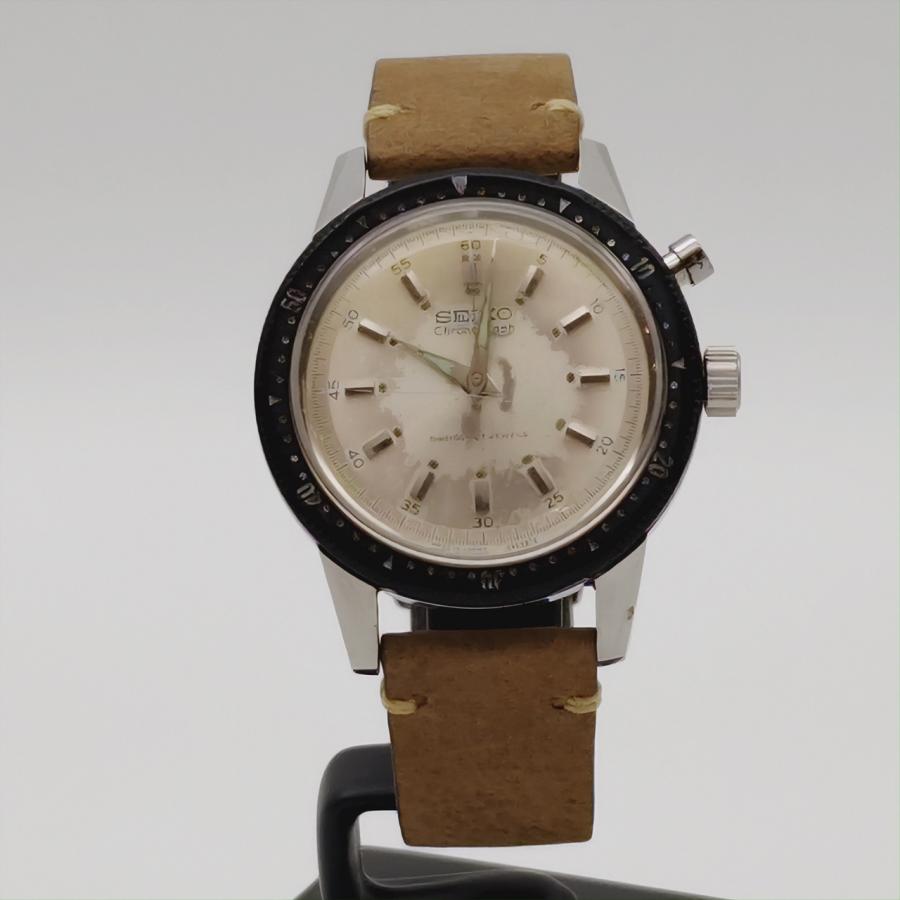 SEIKO セイコー ワンプッシュクロノグラフ 45899 手巻き OH済み SEIKO セイコー ワンプッシュクロノグラフ 45899 手巻き OH済み