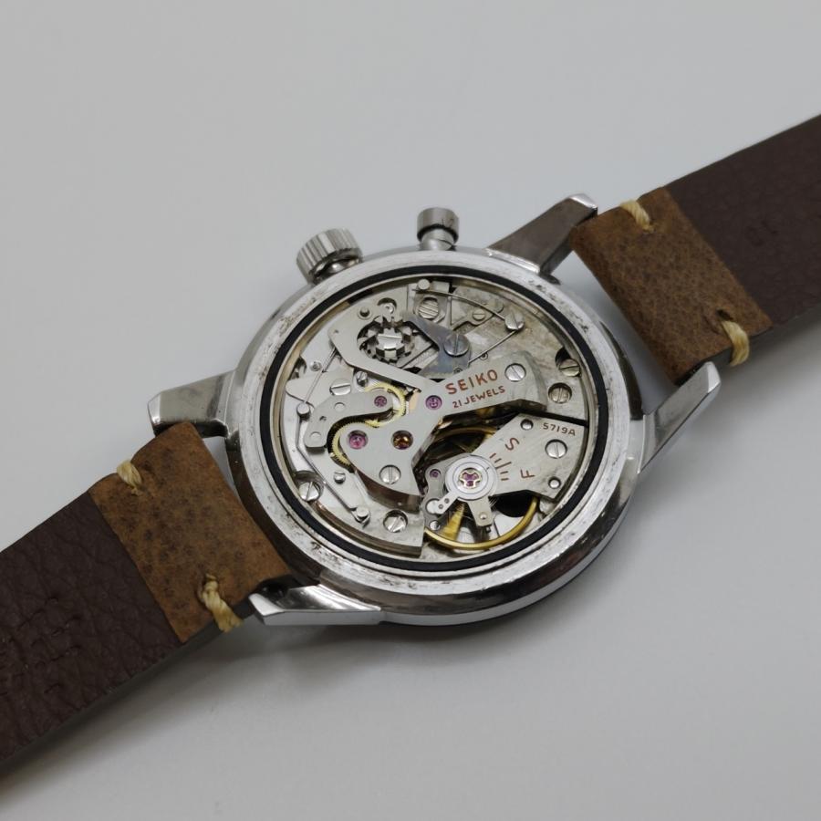 SEIKO セイコー ワンプッシュクロノグラフ 45899 手巻き OH済み SEIKO セイコー ワンプッシュクロノグラフ 45899 手巻き OH済み