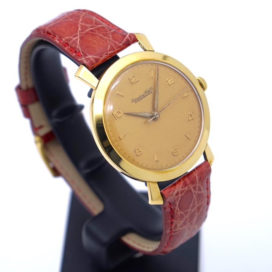 IWC SCHAFFHAUSEN 手巻き 1年保証 1940年代製 シャンパン