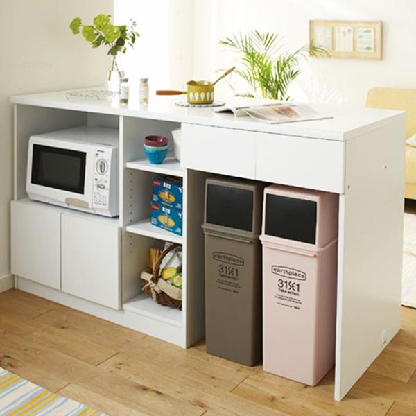 キッチンカウンター 対面式 ｐｂ ｄ キッチン 新作からsaleアイテム等お得な商品満載 カウンター 収納 幅１５０ 作業台 送料無料 直送 家電収納