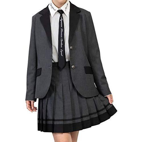 女の子 小学生 卒業式 [アリサナ]arisana スーツ 150) (グレー + スカート + (ジャケット ベイリー フォーマル 子供服 ドレス 最高