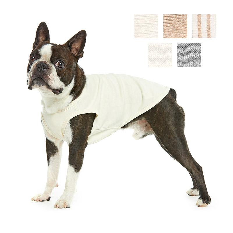 犬 服 アンダーウェア 肌着 フレンチブルドッグ ボストンテリア パグタイプ ノースリーブ オーガニックコットンのドッグウエア Dw17 Fpuw1401 オーガニックコットンのミュッター 通販 Yahoo ショッピング