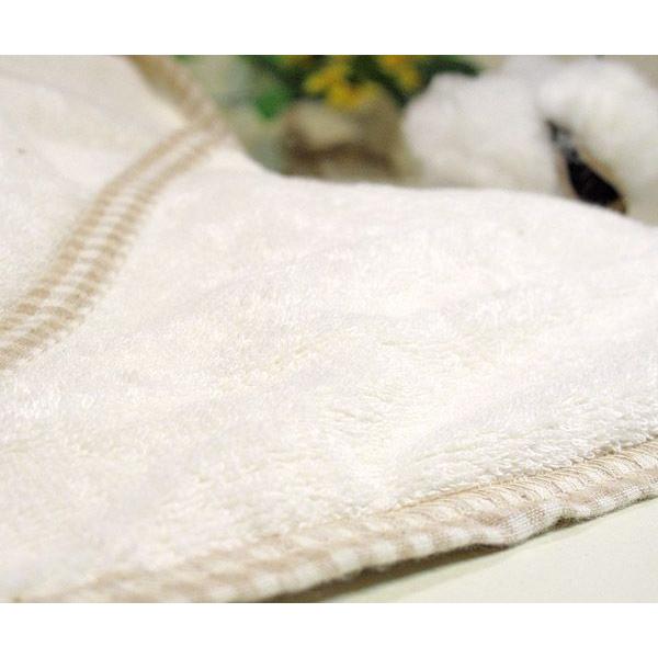 おくるみ オーガニックコットン パイル地(きなり×チェック) ベビー アフガン |  | 01