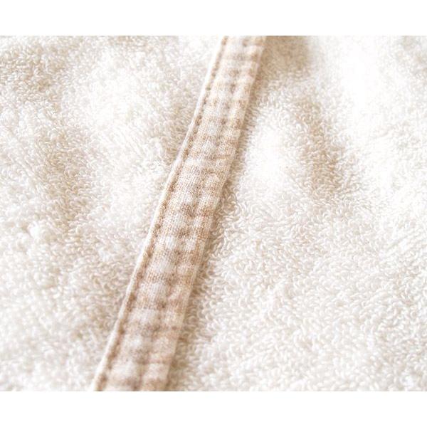 おくるみ オーガニックコットン パイル地(きなり×チェック) ベビー アフガン |  | 02