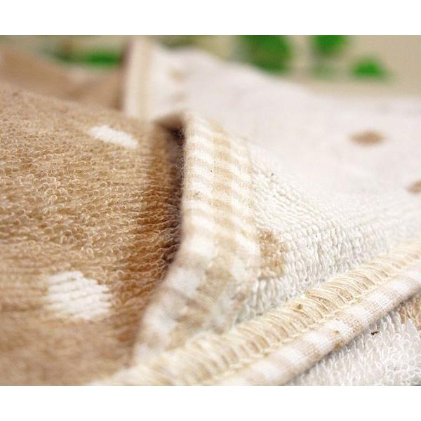 おくるみ オーガニックコットン ドット柄パイル地 ベビー アフガン |  | 01