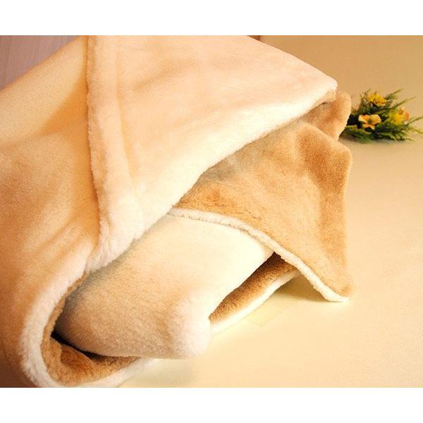 おくるみ オーガニックコットン ボア ベビー アフガン 送料無料 |  | 02