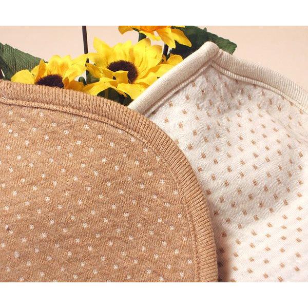 ベビースタイ オーガニックコットン ドット柄授乳スタイ よだれかけ |  | 01