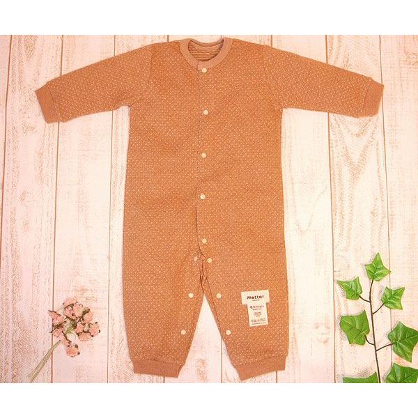 ベビー服 カバーオール オーガニックコットン 長袖ドット柄カバーオール |  | 02