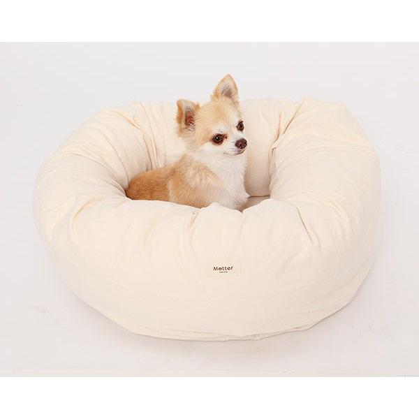 犬 ベッド オーガニックコットン 小型犬 ドーナツタイプ