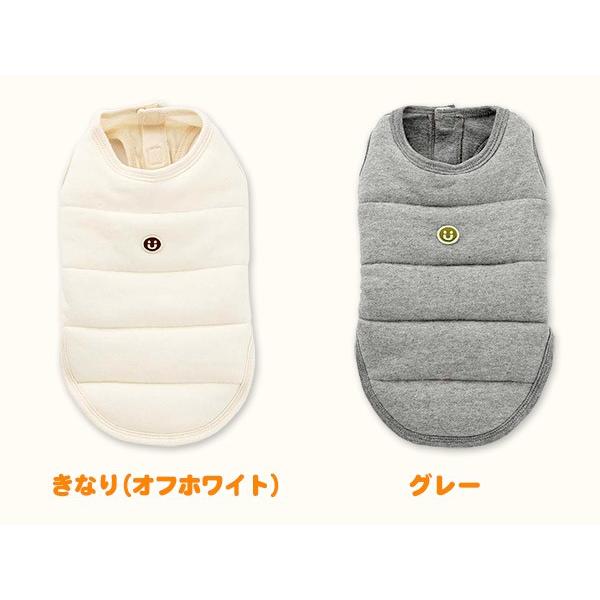 犬服 大型犬 カシミール裏毛起毛中綿入りベスト/7-9号 オーガニック