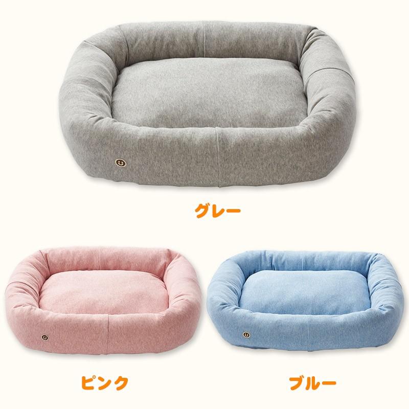 犬 ベッド オーガニックコットン オーコット ミニ裏毛素材スクエアベッド Sサイズ |  | 01