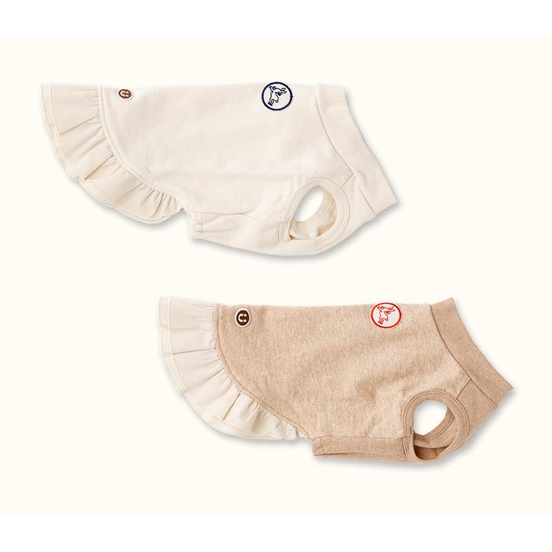 犬服 大型犬 服 ミニ裏毛背守りノースリーブワンピース/7-9号 |  | 03