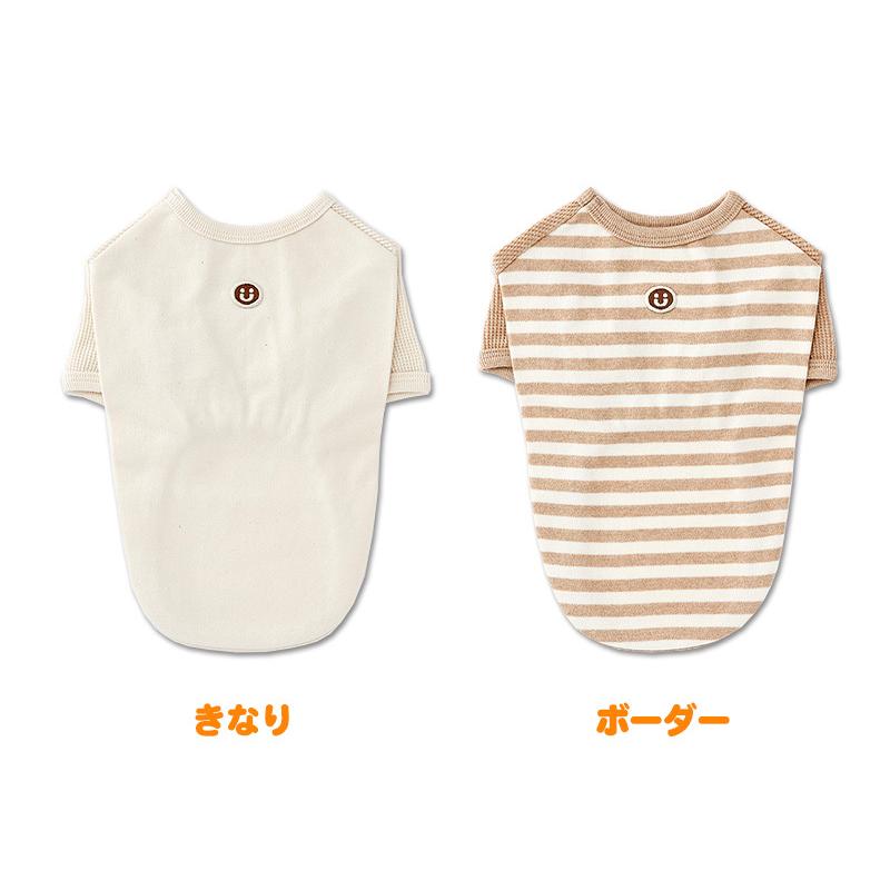 犬服 小型犬 服 スムース×ワッフル半袖TEE/1-3号 |  | 01