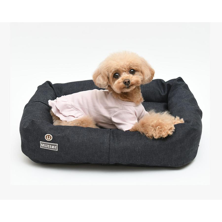 犬ベッド デニムスクエアベッド Sサイズ |  | 02