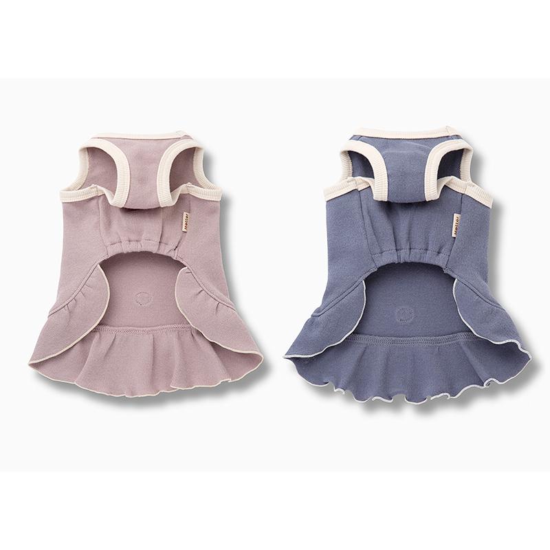 犬服 大型犬 服 フェザーニット タンクトップワンピース/7-9号　春夏 |  | 04