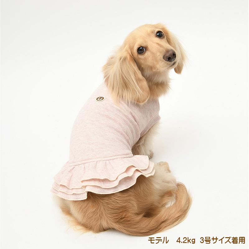 犬服 大型犬 服 ボタニカル接結ノースリーブワンピース/7-9号　春夏 |  | 07