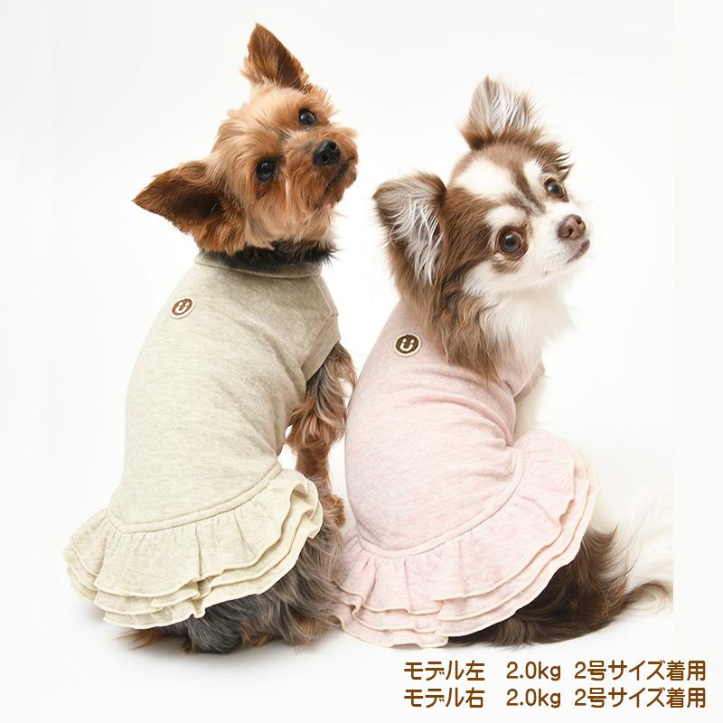 犬服 中型犬 服 ボタニカル接結ノースリーブワンピース/4-6号　春夏 |  | 05