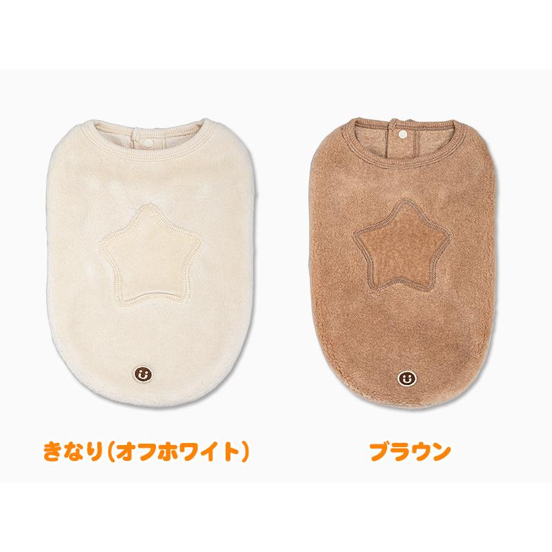 犬服 中型犬 服 ボアスターノースリーブ/4-6号 秋 冬 |  | 01