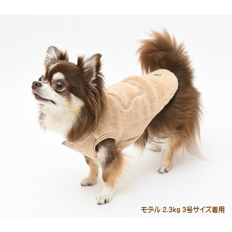 犬服 中型犬 服 ボアスターノースリーブ/4-6号 秋 冬 |  | 05
