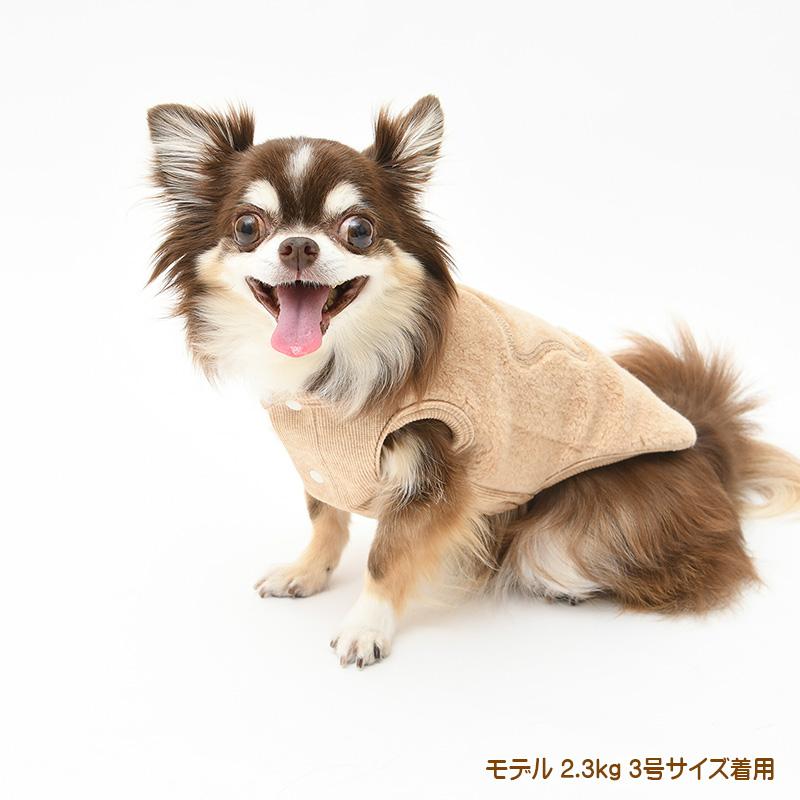 犬服 中型犬 服 ボアスターノースリーブ/4-6号 秋 冬 |  | 07