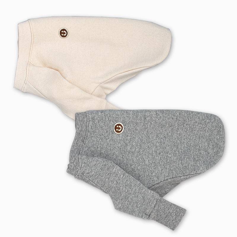 犬服 小型犬 服 カシミール裏起毛長袖トレーナー/1-3号 秋 冬 |  | 03