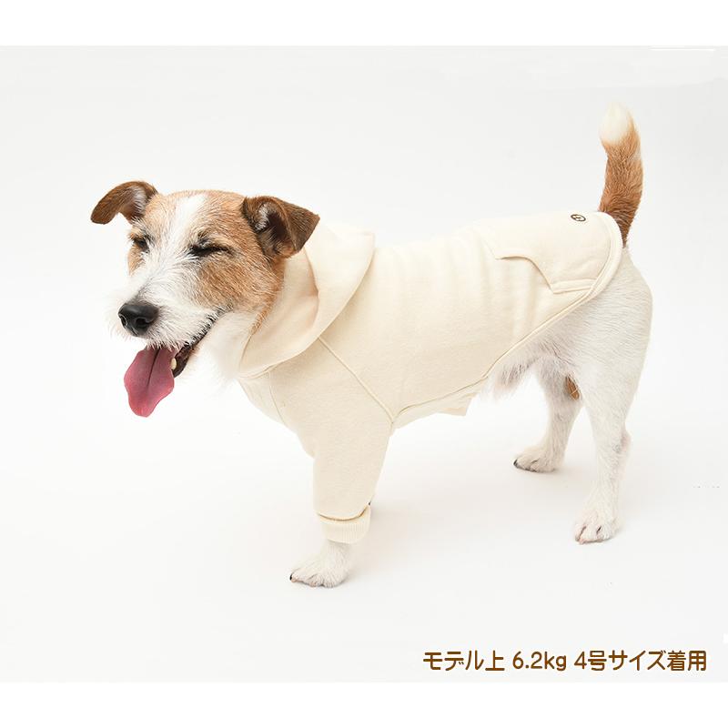 犬服 大型犬 服 カシミール裏起毛長袖パーカー/7-9号 秋 冬 |  | 07