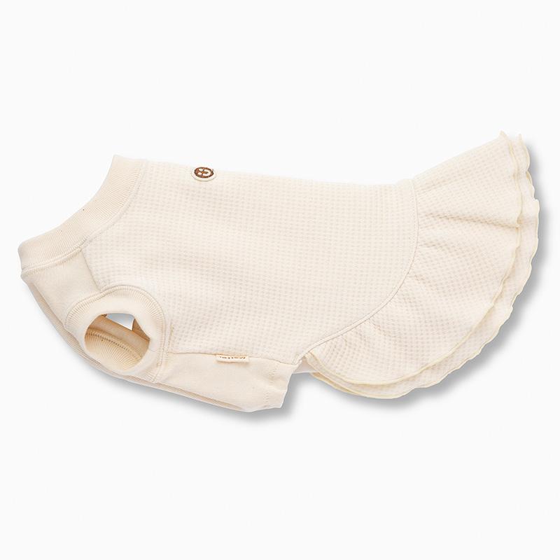 犬服 中型犬 服 接結ワッフルノースリーブワンピース/4-6号　春夏 |  | 03