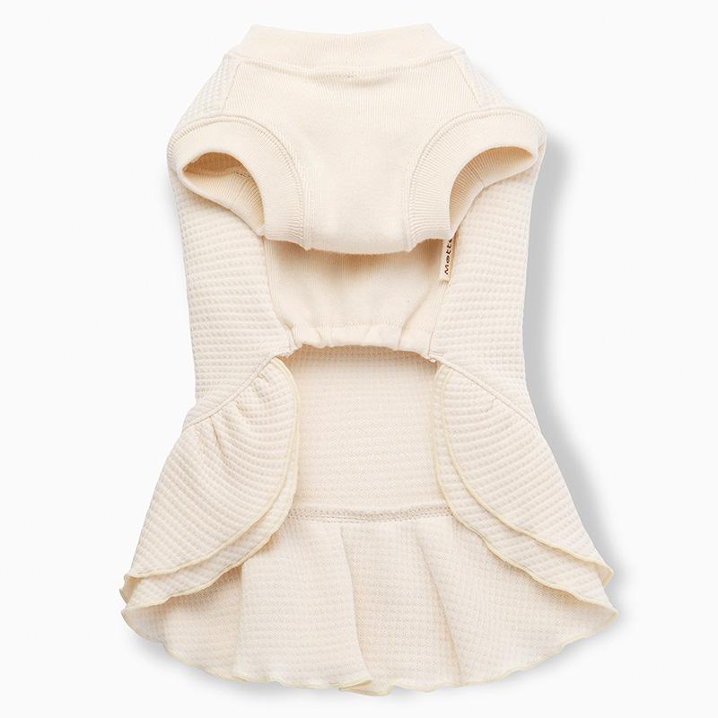 犬服 小型犬 服 接結ワッフルノースリーブワンピース/1-3号　春夏 |  | 04