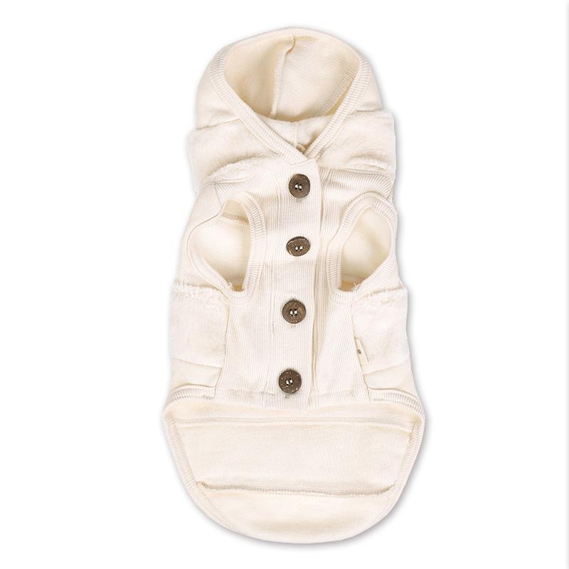 犬服 中型犬 服 ミニ裏毛起毛ｘボア切替パーカー/4-6号 秋 冬 |  | 03