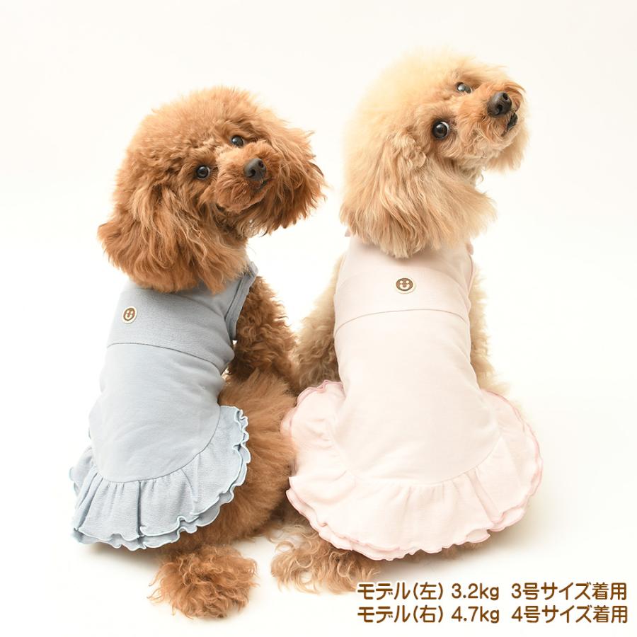 犬服 小型犬 服 キャンディーストレッチノースリーブワンピース/1-3号 春 夏 |  | 06