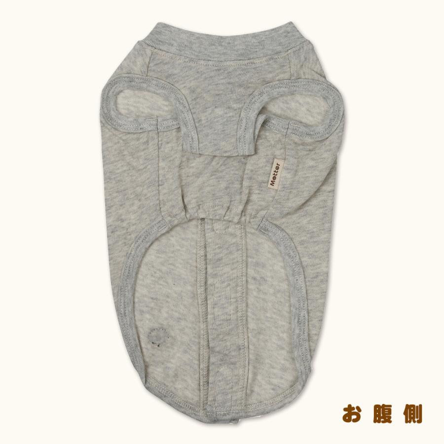 犬服 小型犬 服 オーコットガーゼベア天竺背中開きノースリーブ/1-3号 春 夏 |  | 03