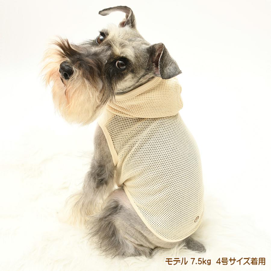 犬服 中型犬 服 ラッセルメッシュパーカー/4-6号 春 夏 |  | 05