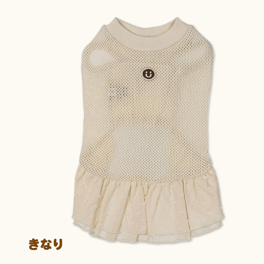 犬服 大型犬 服 ラッセルメッシュワンピース/7-9号 春 夏 |  | 01